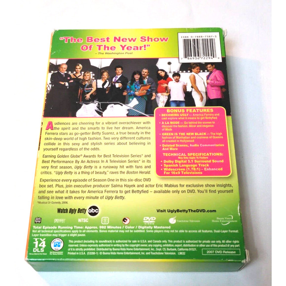 Ugly Betty - The Complete First Season DVDs - Picture 2 of 2